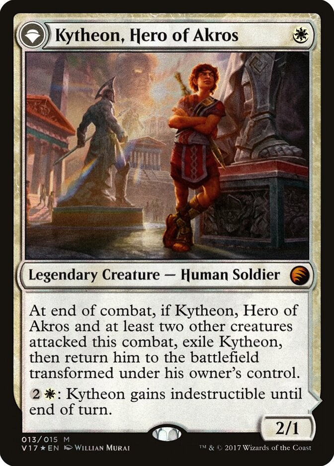 Kytheon, Hero of Akros card front