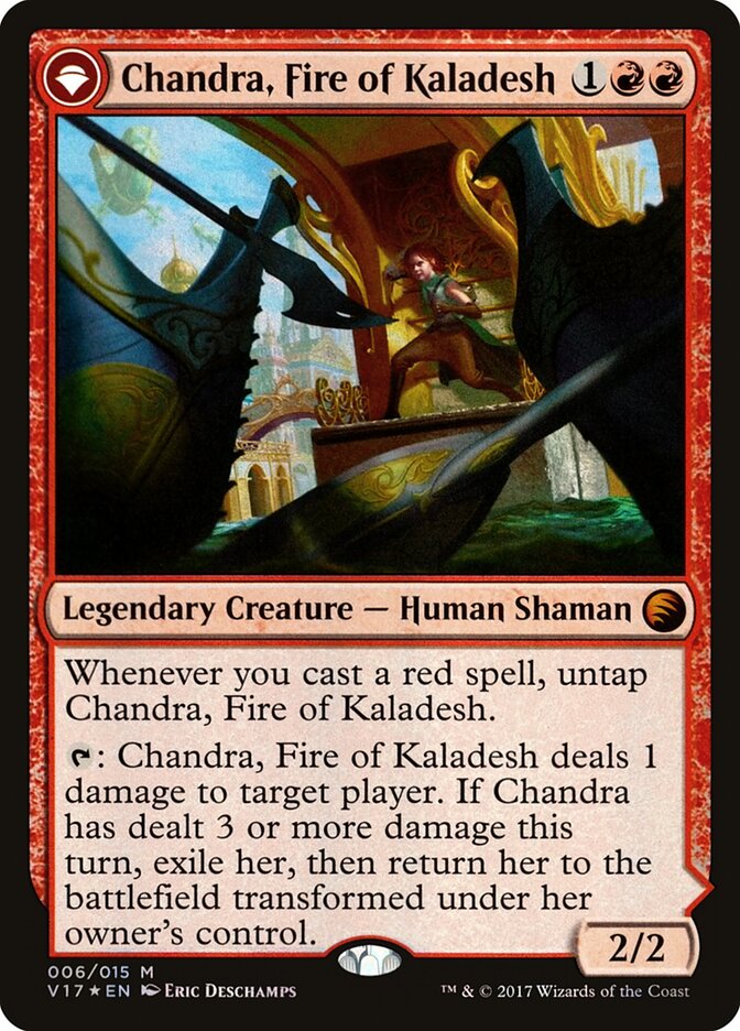 Chandra, Fire of Kaladesh card front