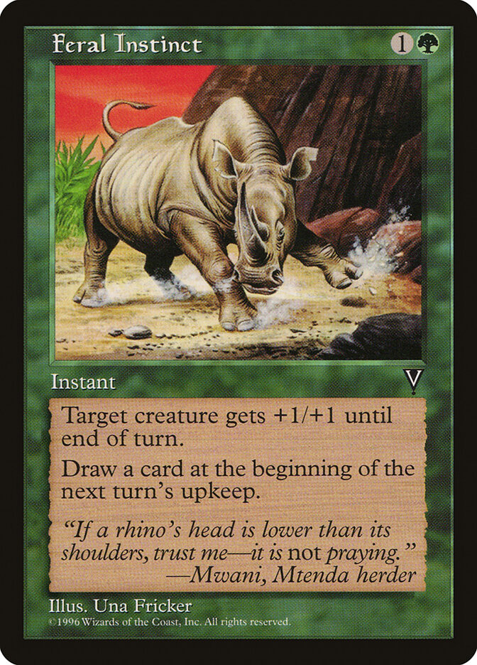 Feral Instinct card front