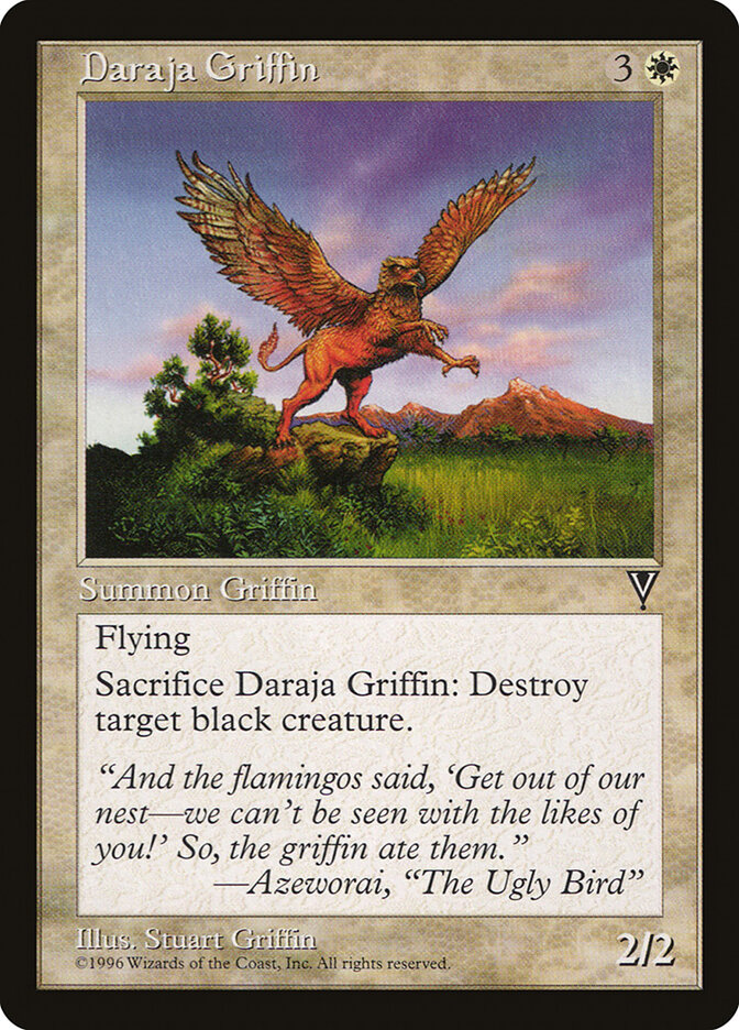 Daraja Griffin card front