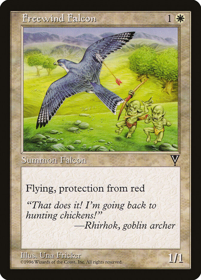 Freewind Falcon card front