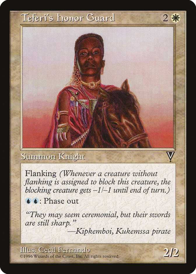Teferi's Honor Guard card front