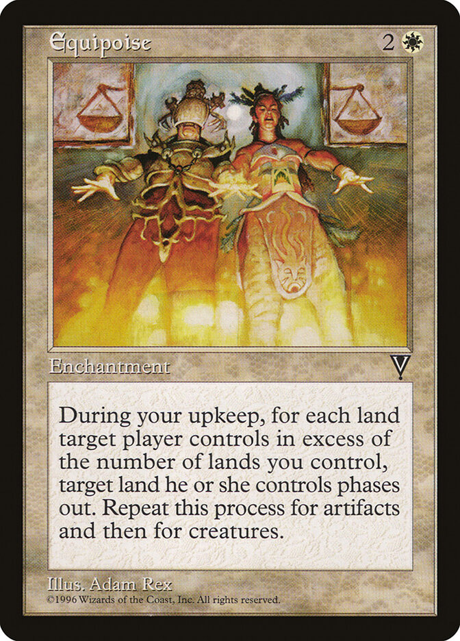 Equipoise card front
