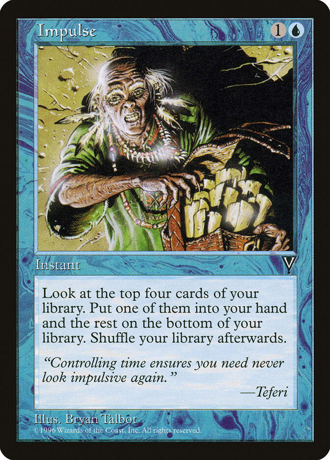 Impulse card front