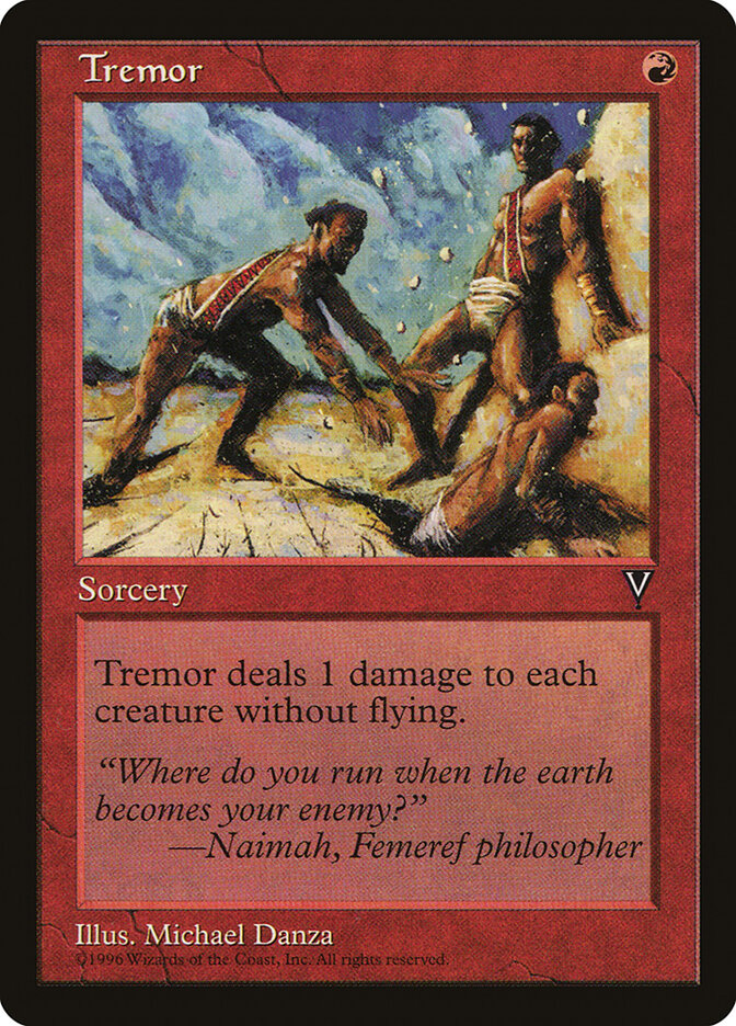 Tremor card front