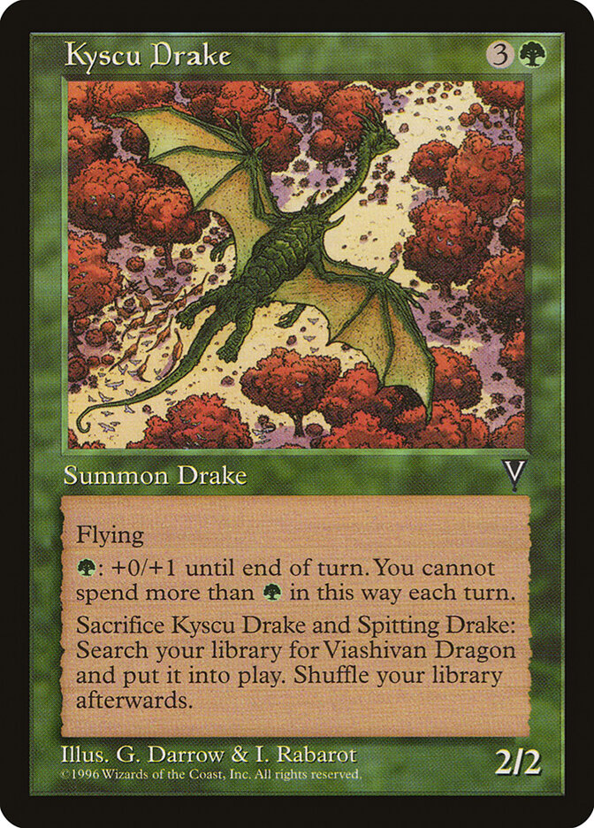 Kyscu Drake card front