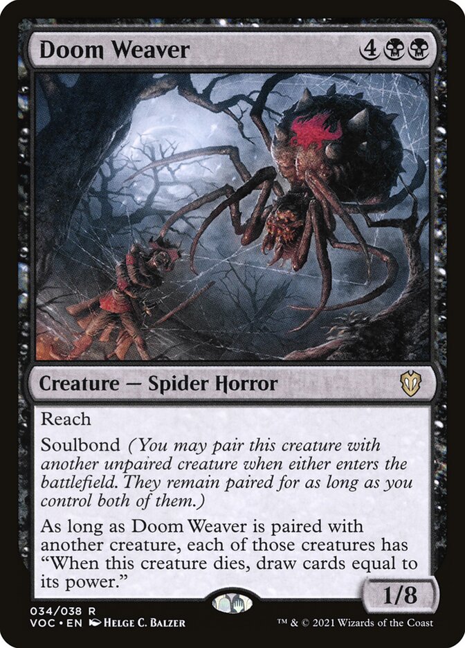 Doom Weaver card front
