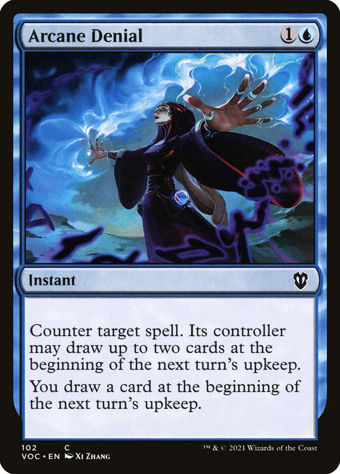 Arcane Denial card front