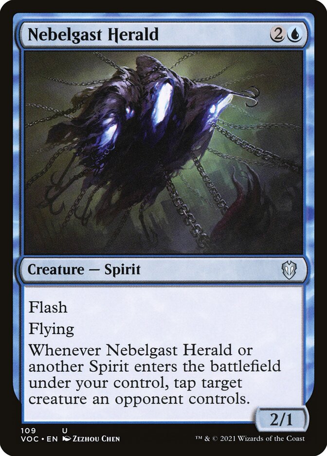 Nebelgast Herald card front