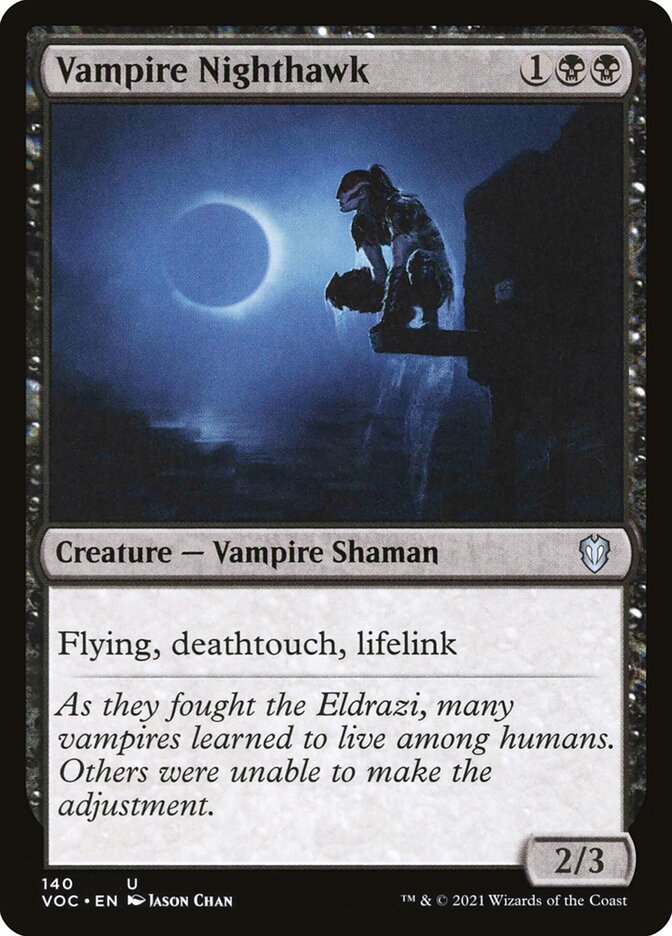 Vampire Nighthawk card front