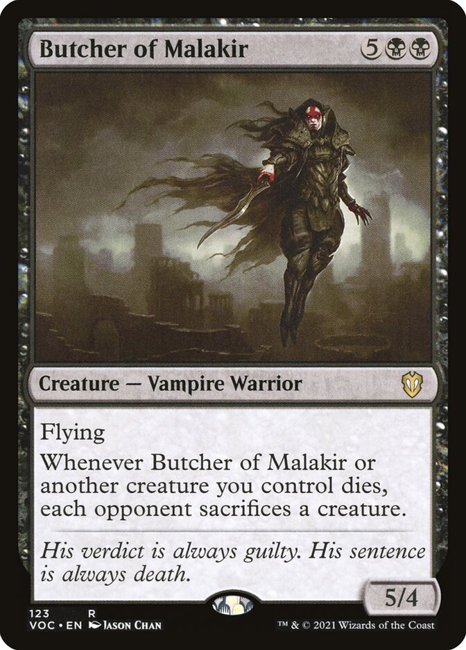 Butcher of Malakir card front