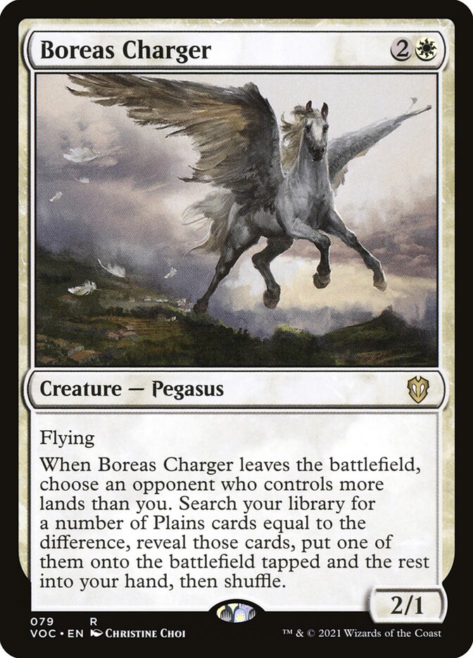 Boreas Charger card front