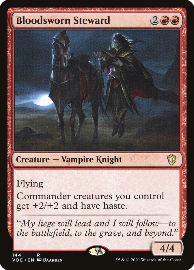 Bloodsworn Steward card front