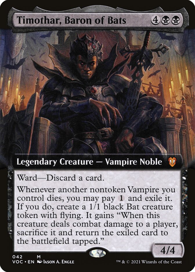 Timothar, Baron of Bats card front