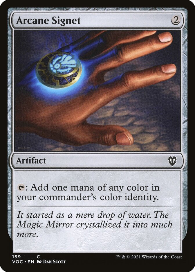 Arcane Signet card front