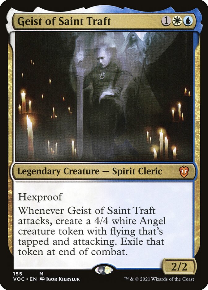 Geist of Saint Traft card front