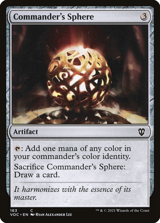 Commander's Sphere card front