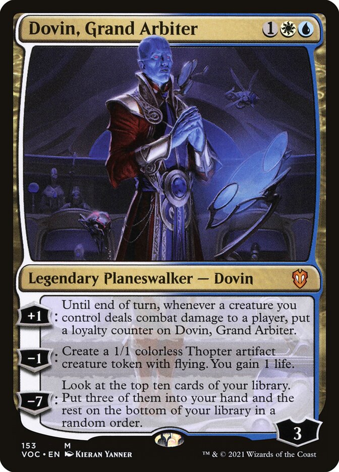 Dovin, Grand Arbiter card front