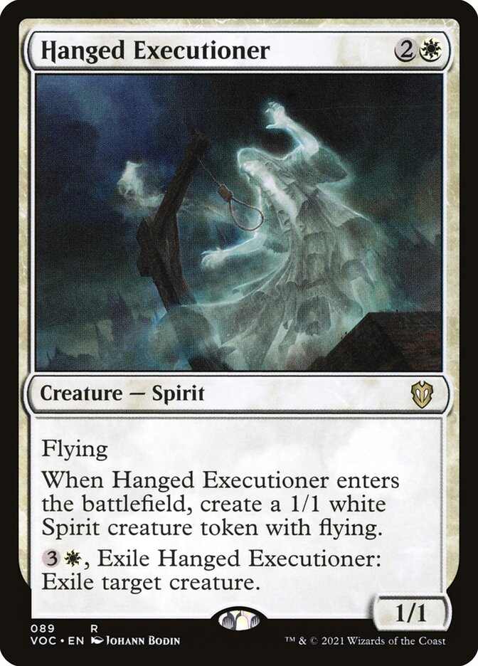 Hanged Executioner card front
