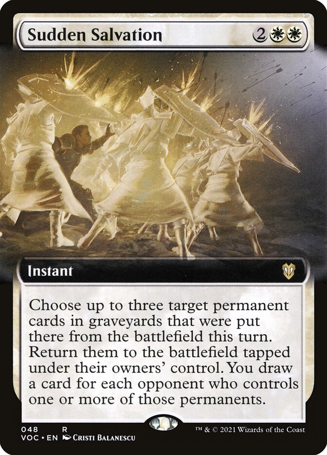 Sudden Salvation card front