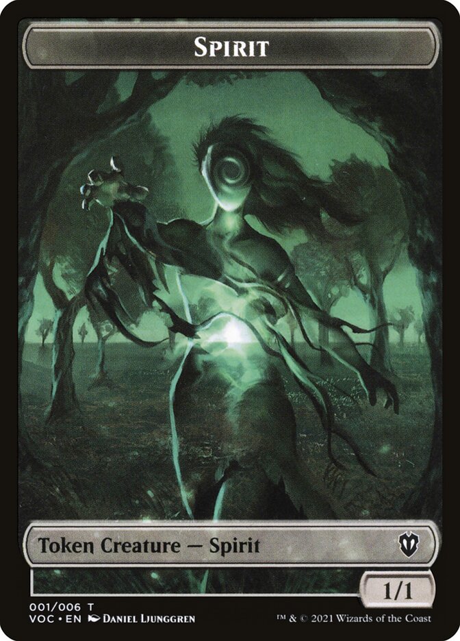 Spirit card front
