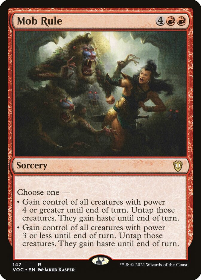 Mob Rule card front