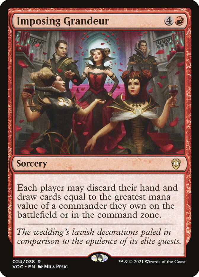 Imposing Grandeur card front