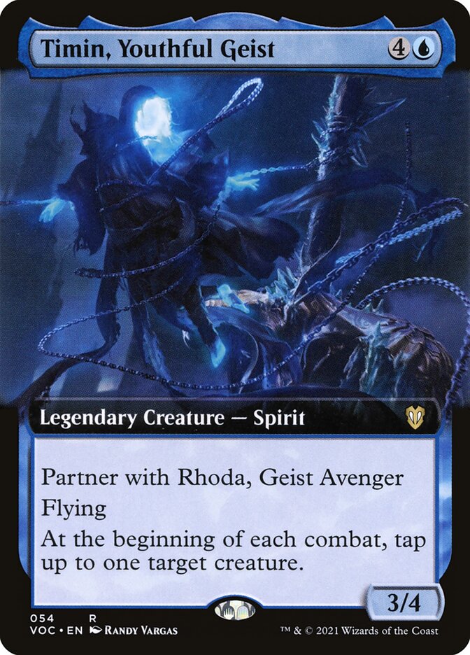 Timin, Youthful Geist card front