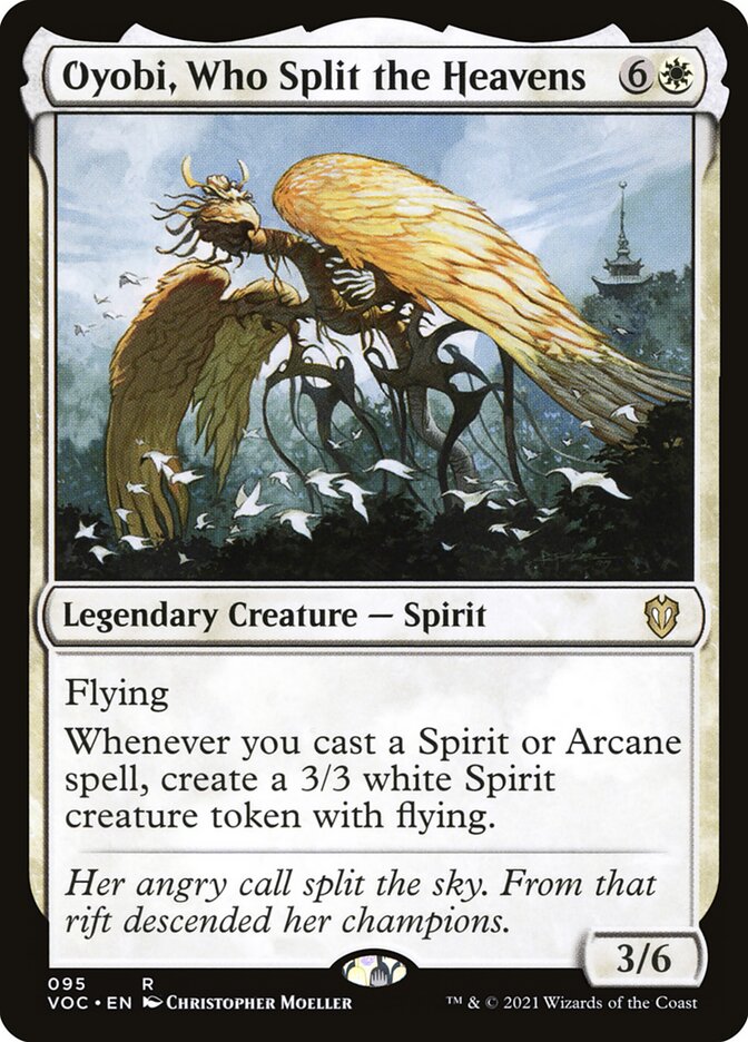 Oyobi, Who Split the Heavens card front