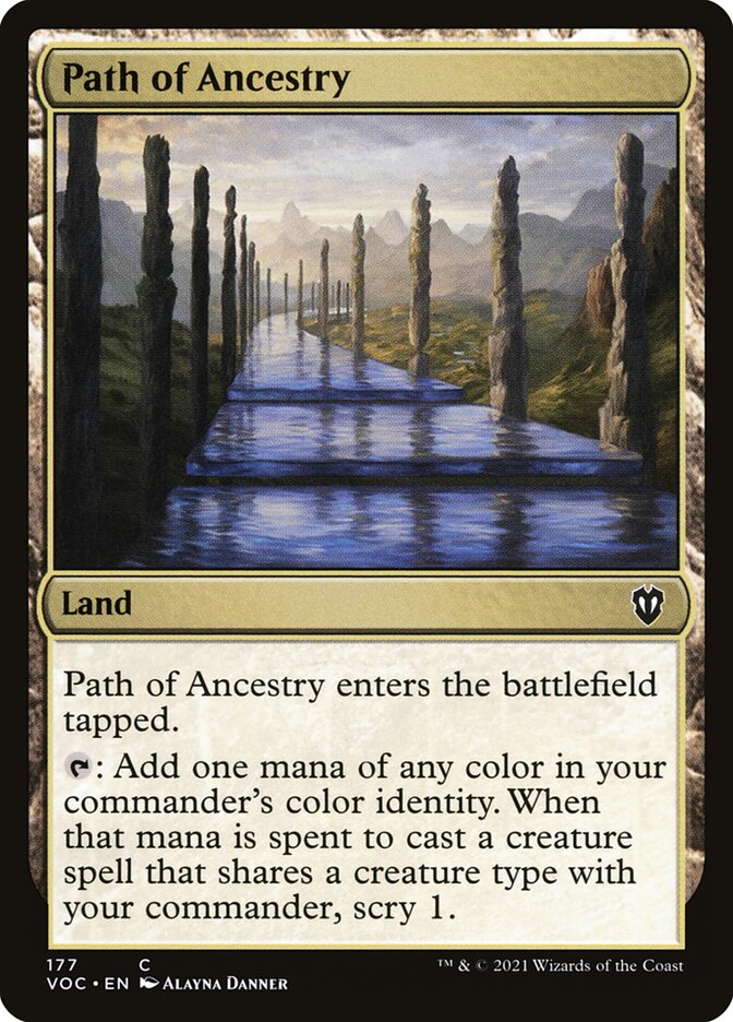 Path of Ancestry card front