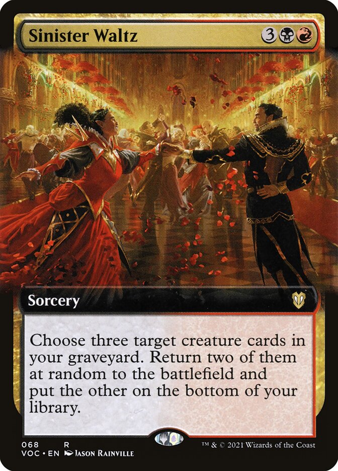 Sinister Waltz card front