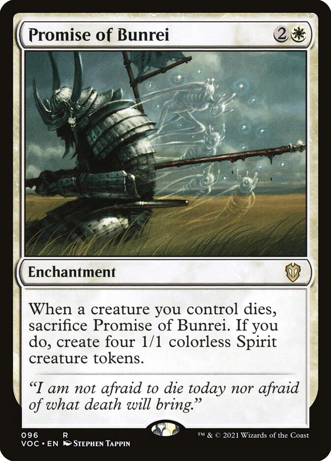 Promise of Bunrei card front