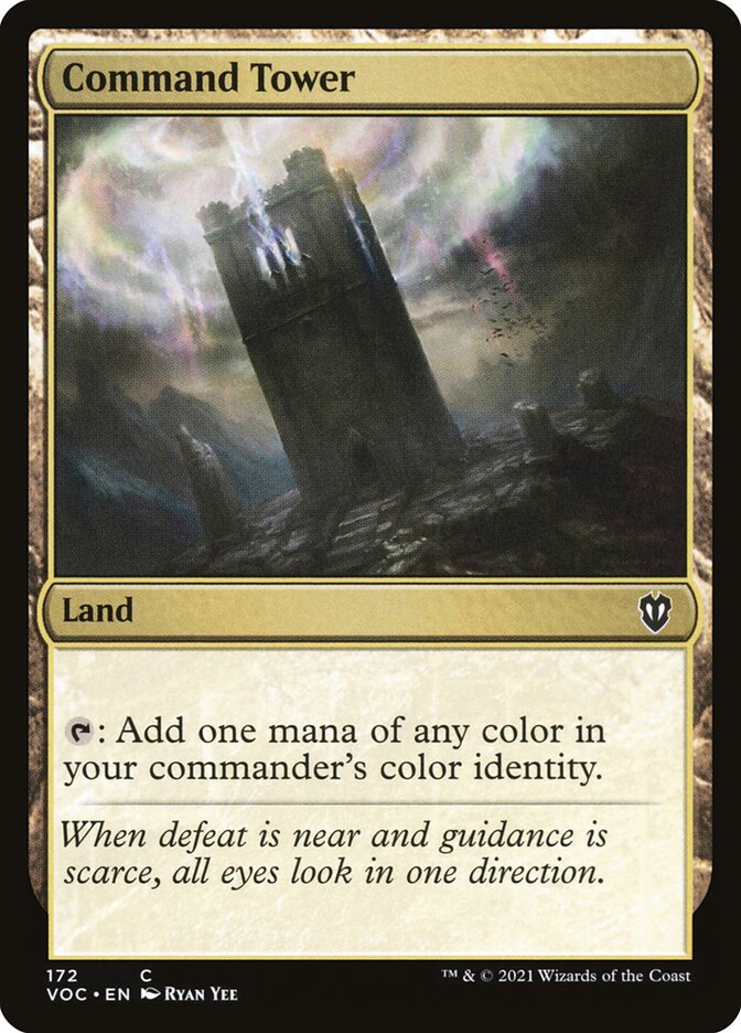 Command Tower card front