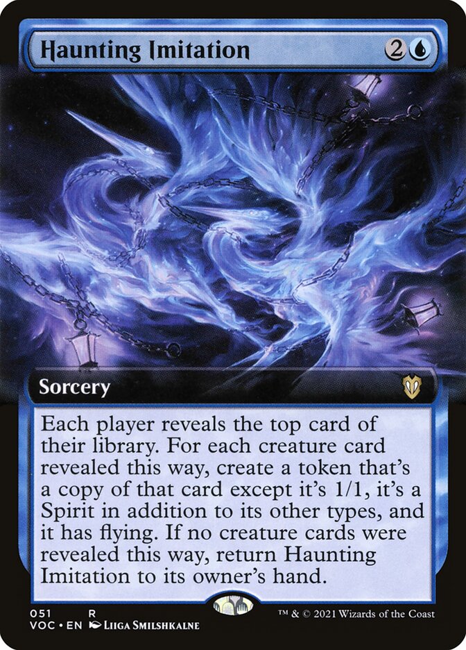 Haunting Imitation card front