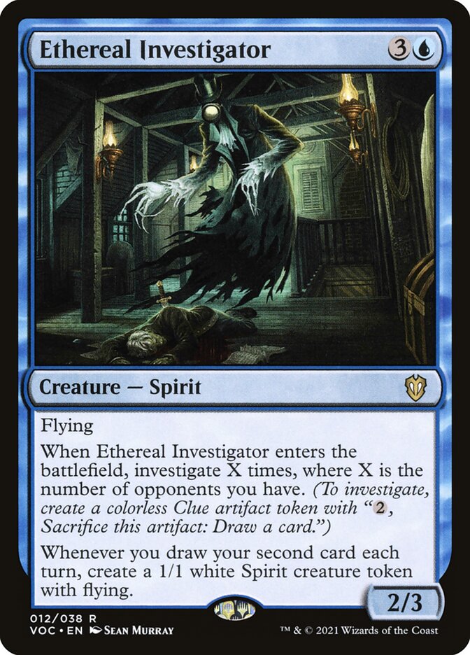 Ethereal Investigator card front