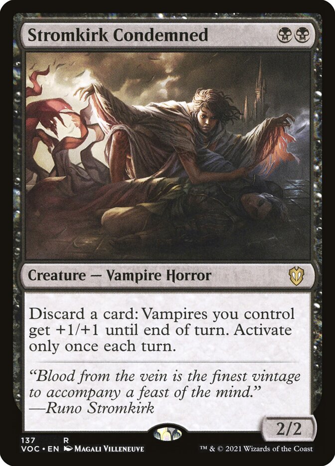 Stromkirk Condemned card front