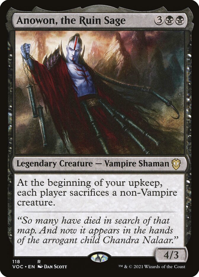 Anowon, the Ruin Sage card front