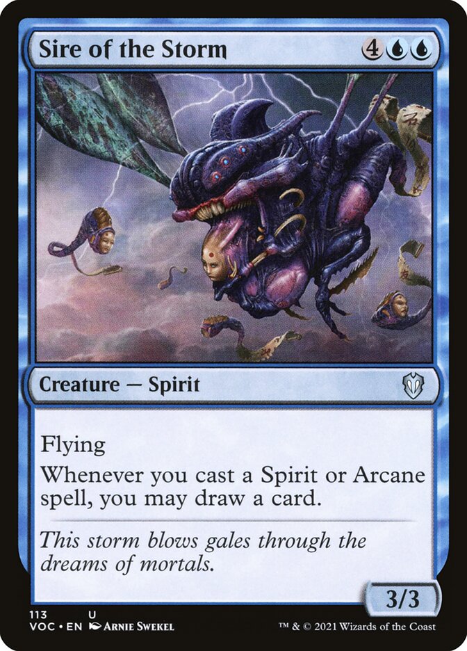 Sire of the Storm card front