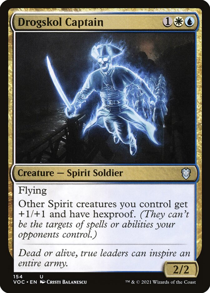 Drogskol Captain card front
