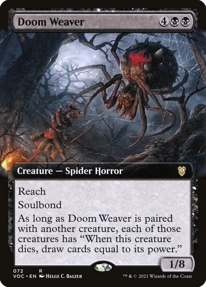 Doom Weaver card front