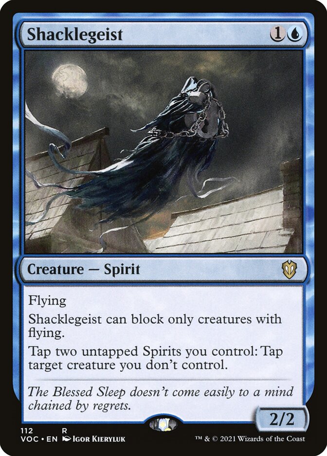 Shacklegeist card front