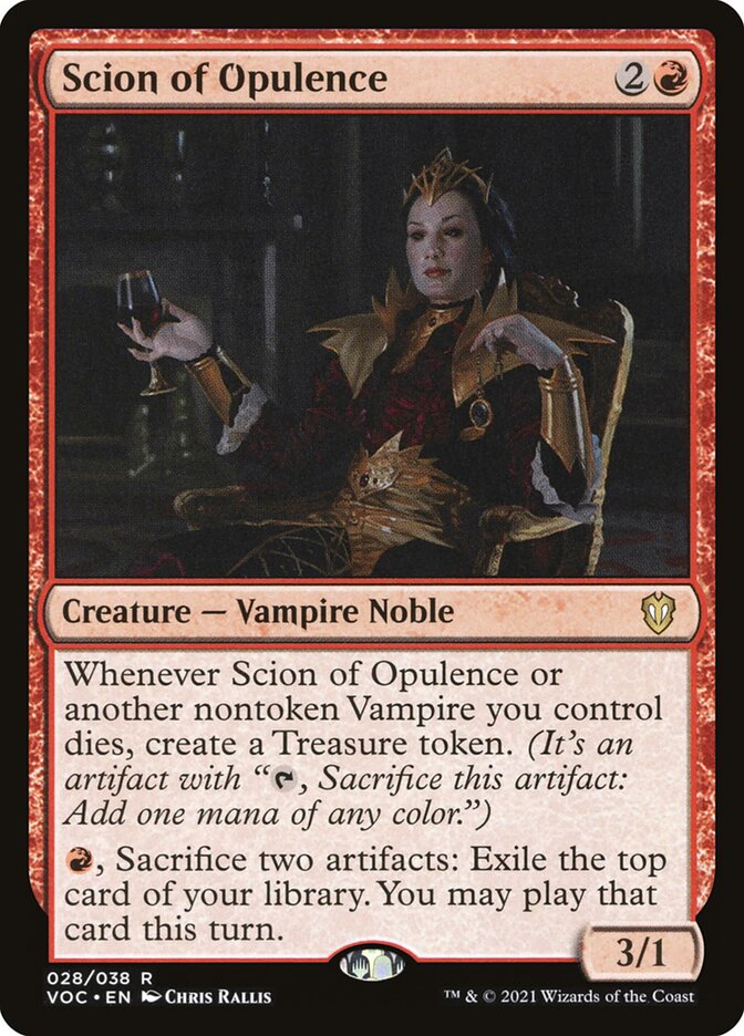 Scion of Opulence card front