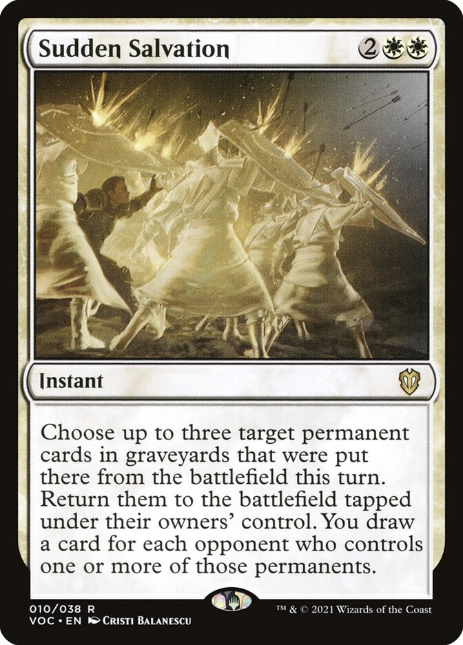 Sudden Salvation card front
