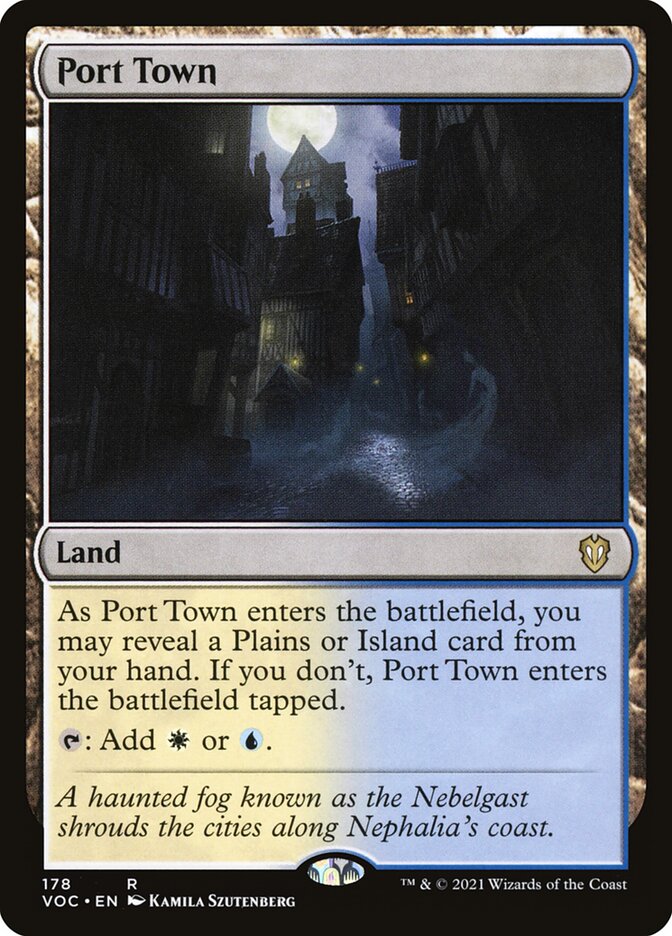 Port Town card front