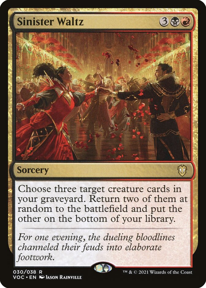 Sinister Waltz card front