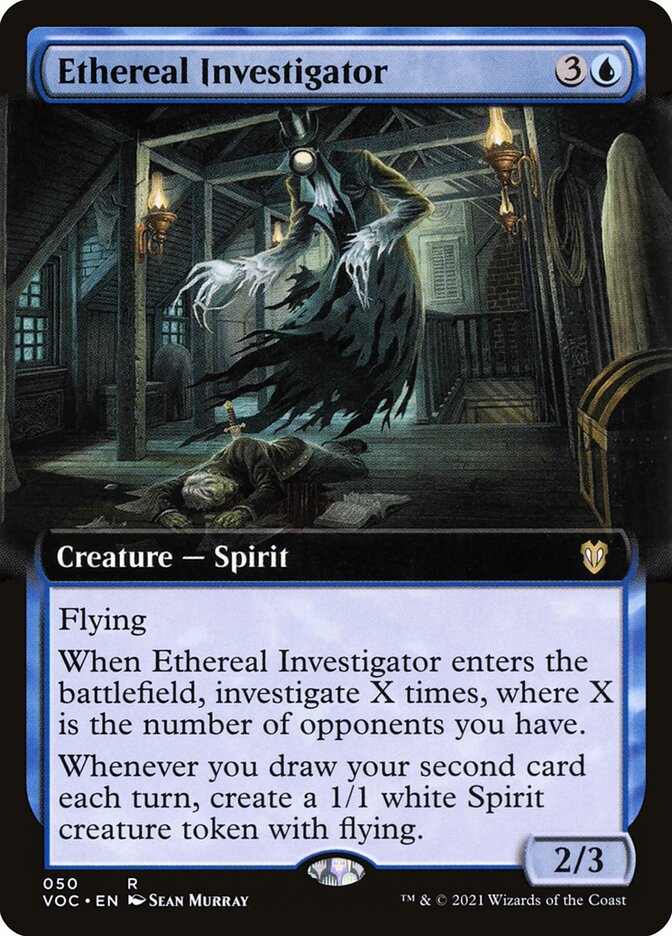 Ethereal Investigator card front