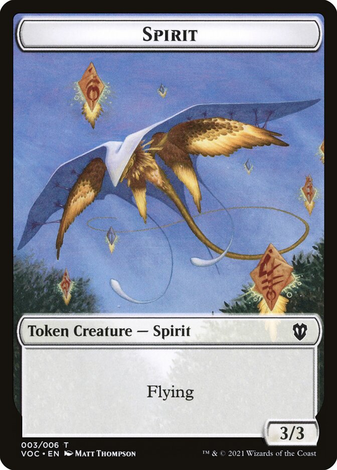Spirit card front