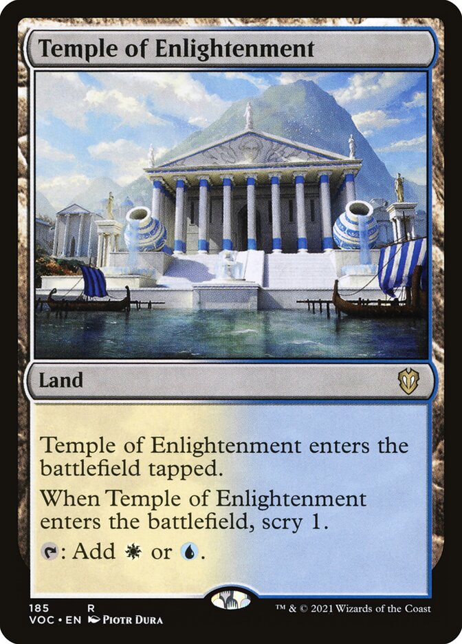 Temple of Enlightenment card front