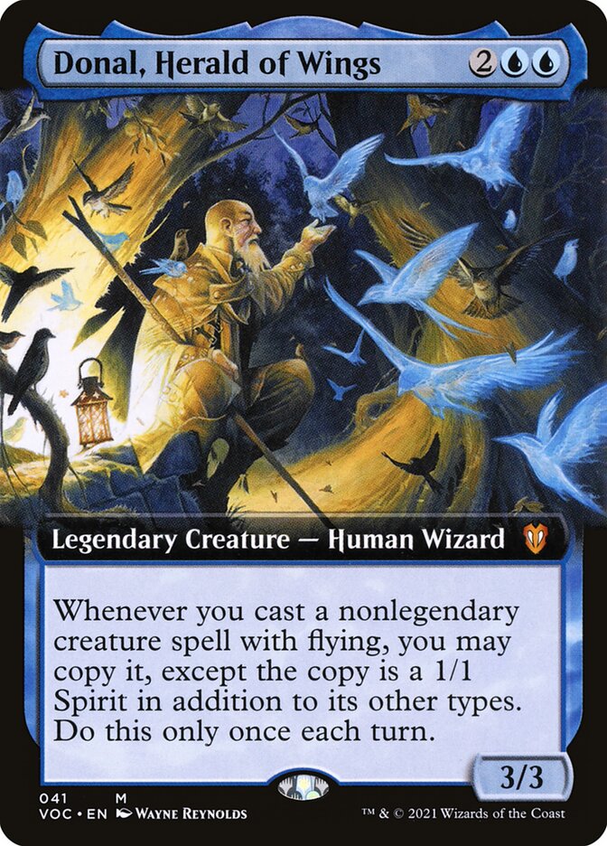 Donal, Herald of Wings card front