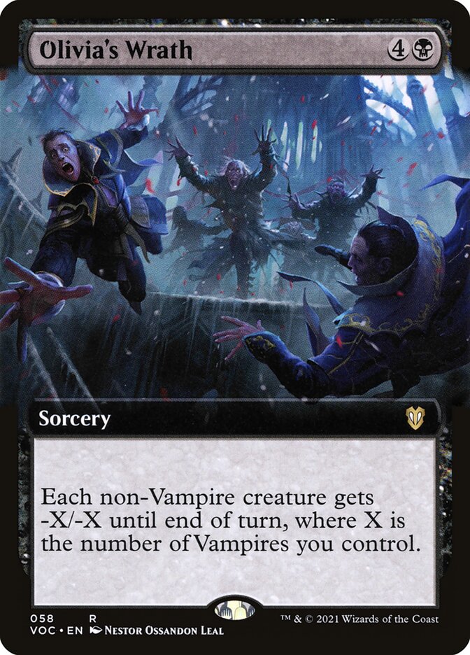 Olivia's Wrath card front